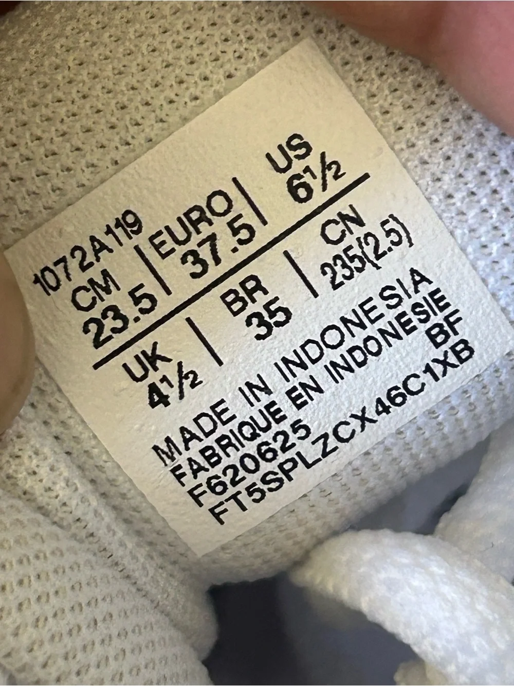 ASICS Women's White Mesh Athletic Sneakers with Subtle Black Accents